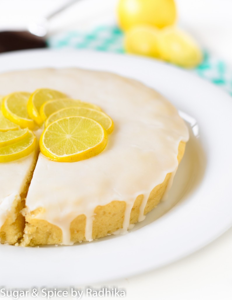 Eggless Lemon Drizzle Cake