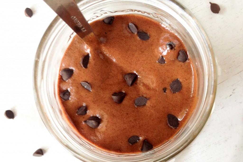 Low fat chocolate chip ice cream