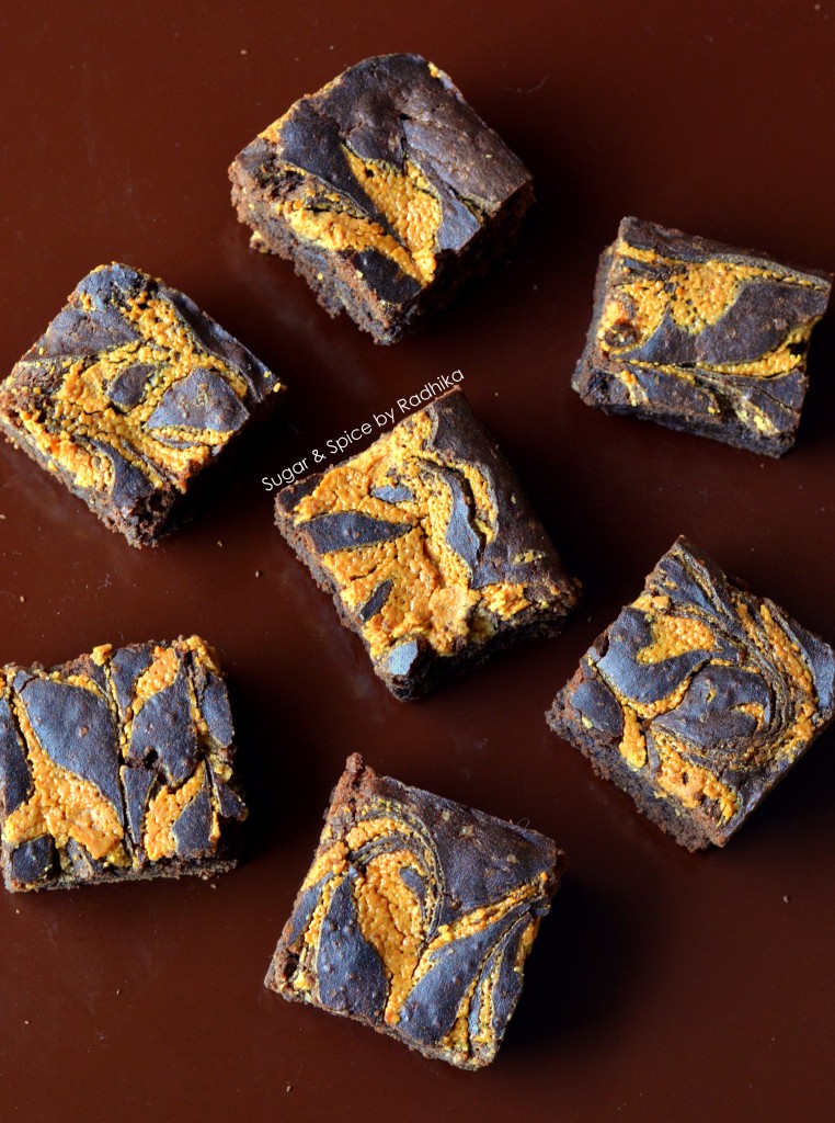 Peanut Butter Swirl Brownies