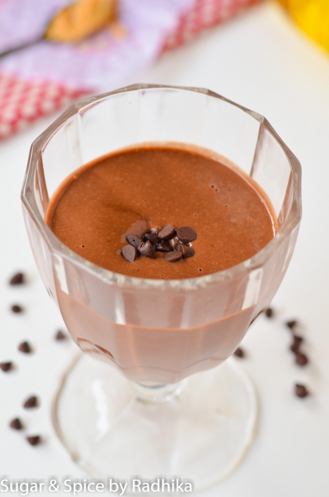 Chocolate Peanut Butter Smoothie