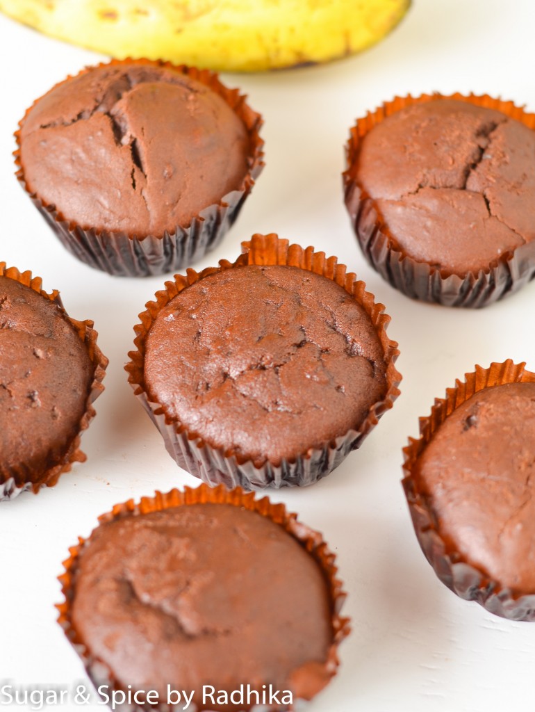 Chocolate and Banana Muffins