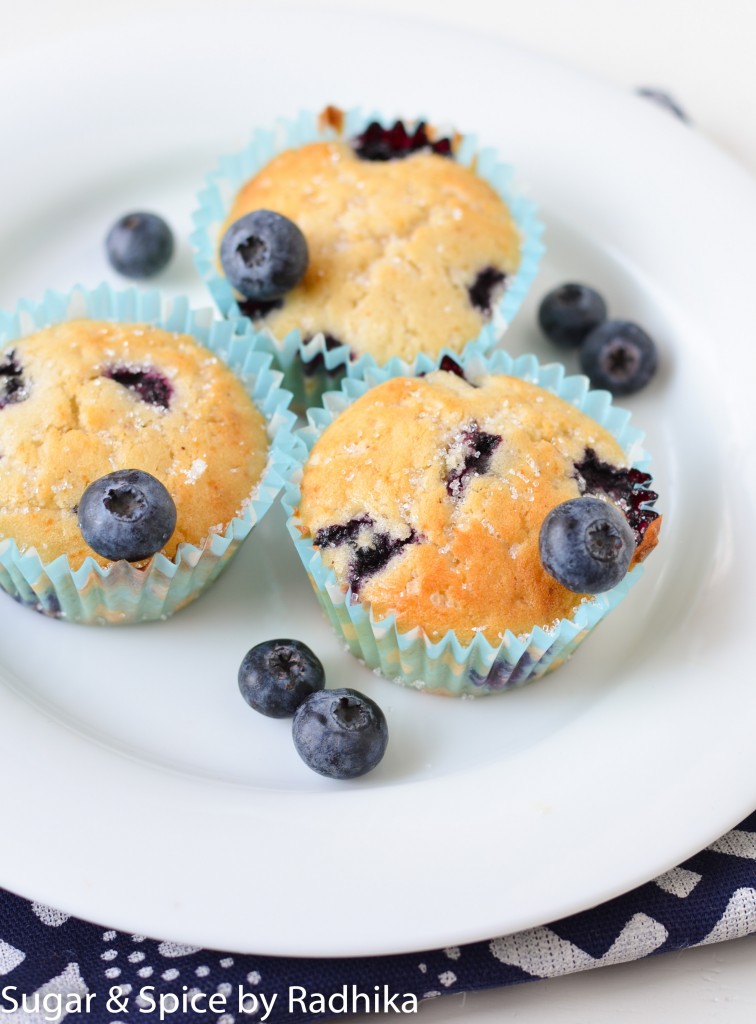 Blueberry Cinnamon Muffins