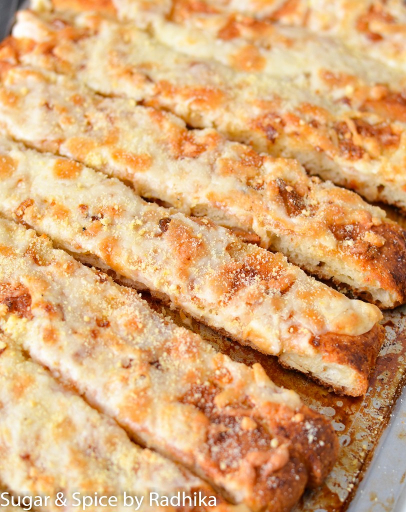 Cheesy Garlic Breadsticks