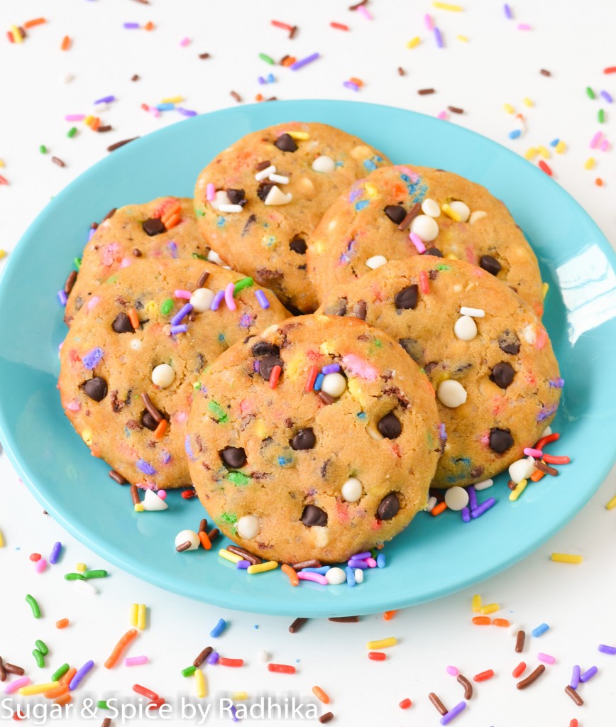 Chocolate Chip Sprinkle Cookie