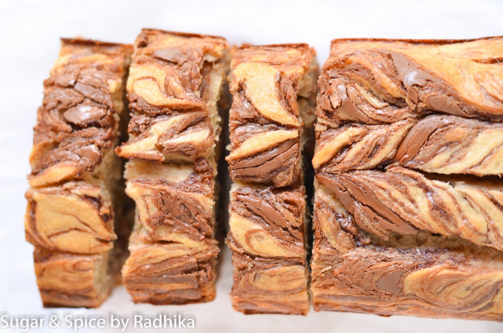Nutella Swirl Banana Bread