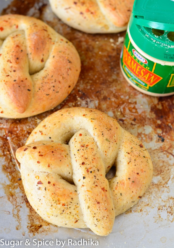 Savory Cheese Pretzels
