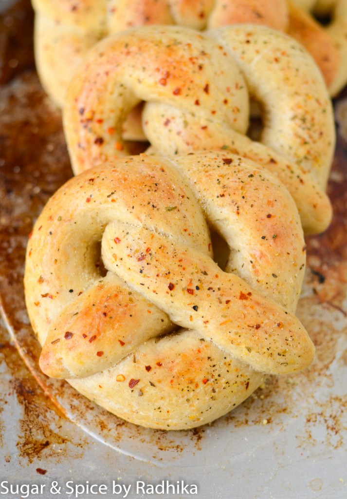 Savory Cheese Pretzels