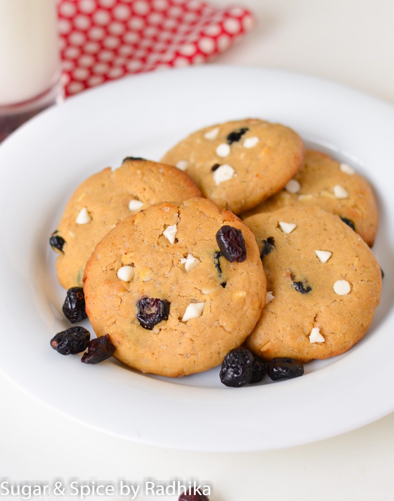 White Chocolate Cranberry Cookies
