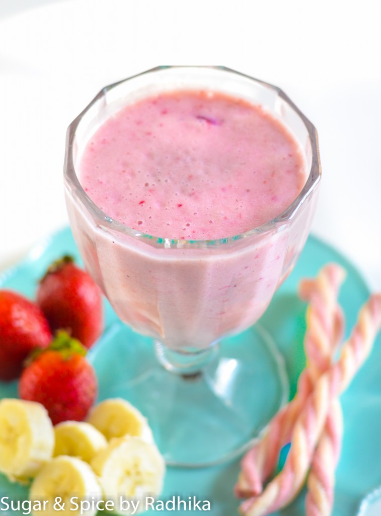 Strawberry and Banana Smoothie