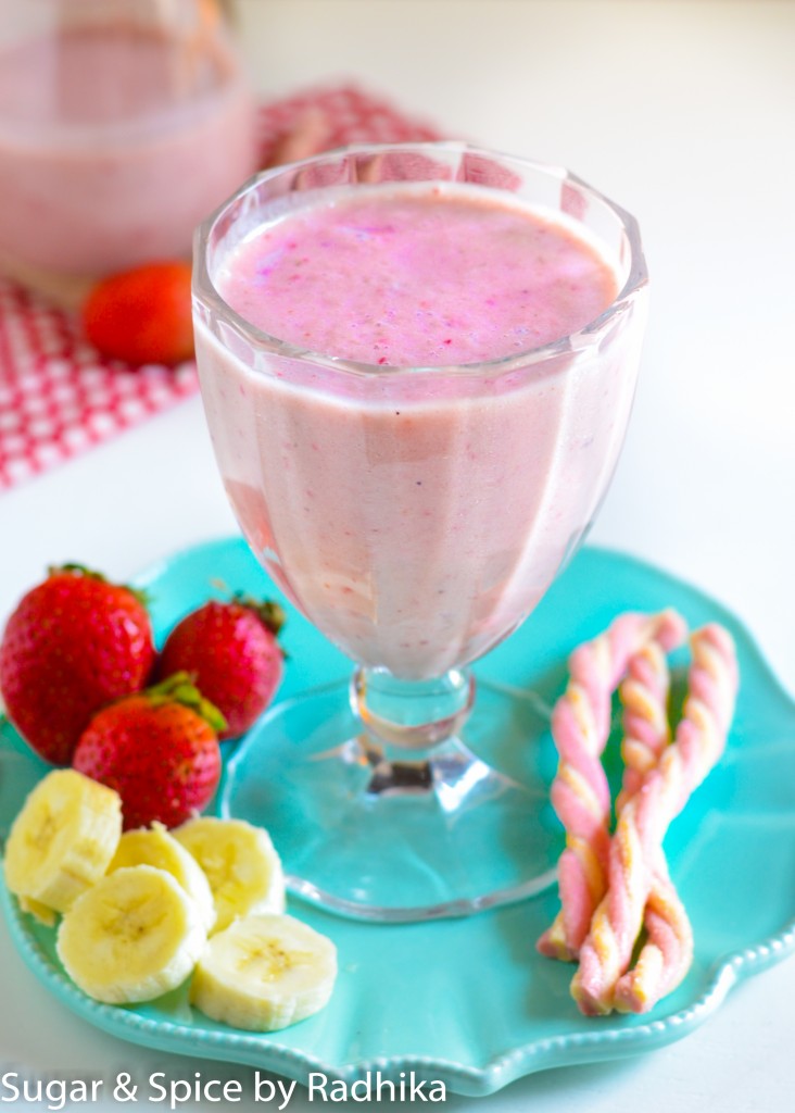 Strawberry and Banana Smoothie