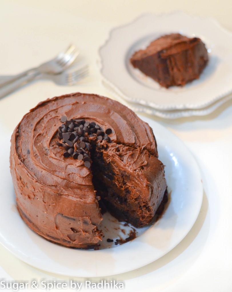 Hershey's Chocolate Cake with Chocolate Frosting