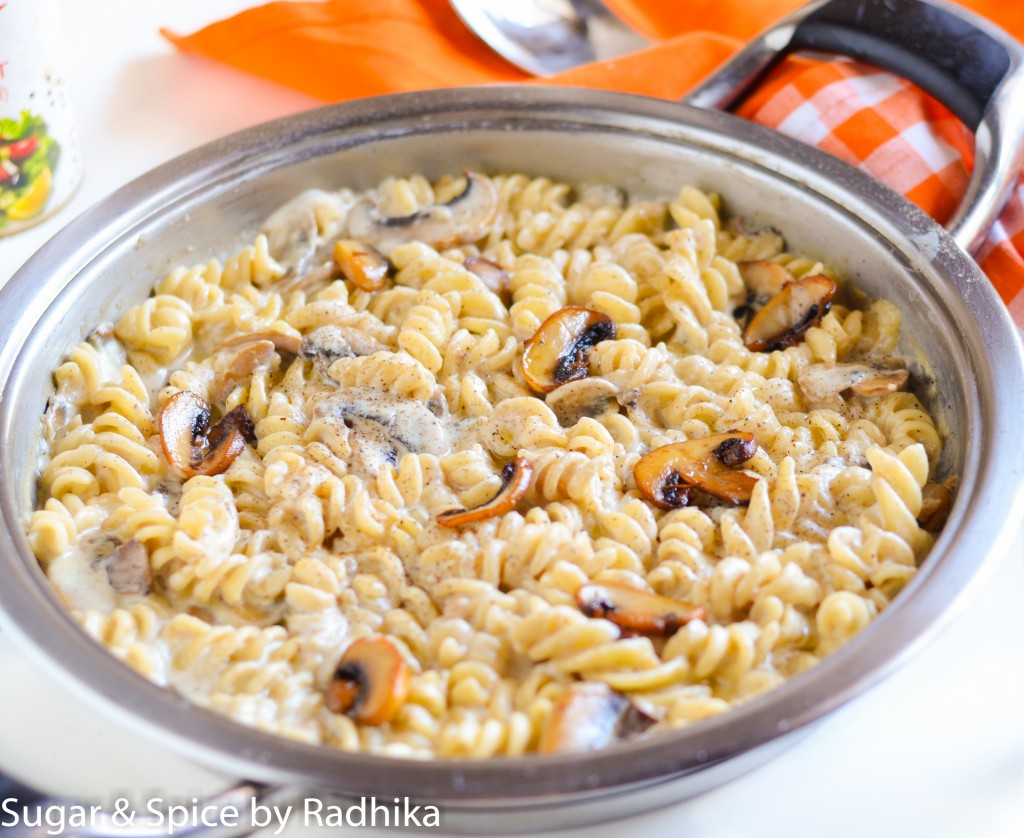 Creamy Mushroom Pasta