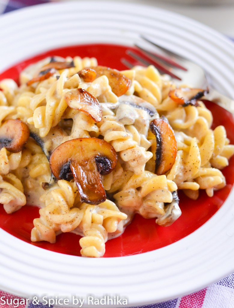 Creamy Mushroom Pasta