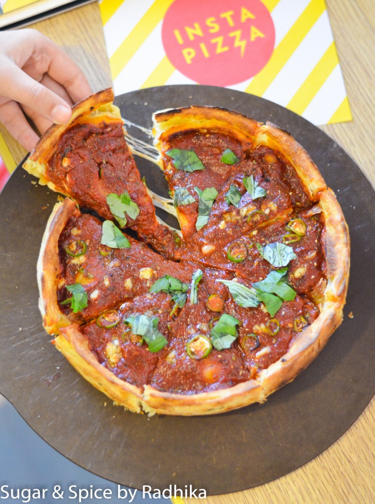 Homemade Deep Dish Pizza