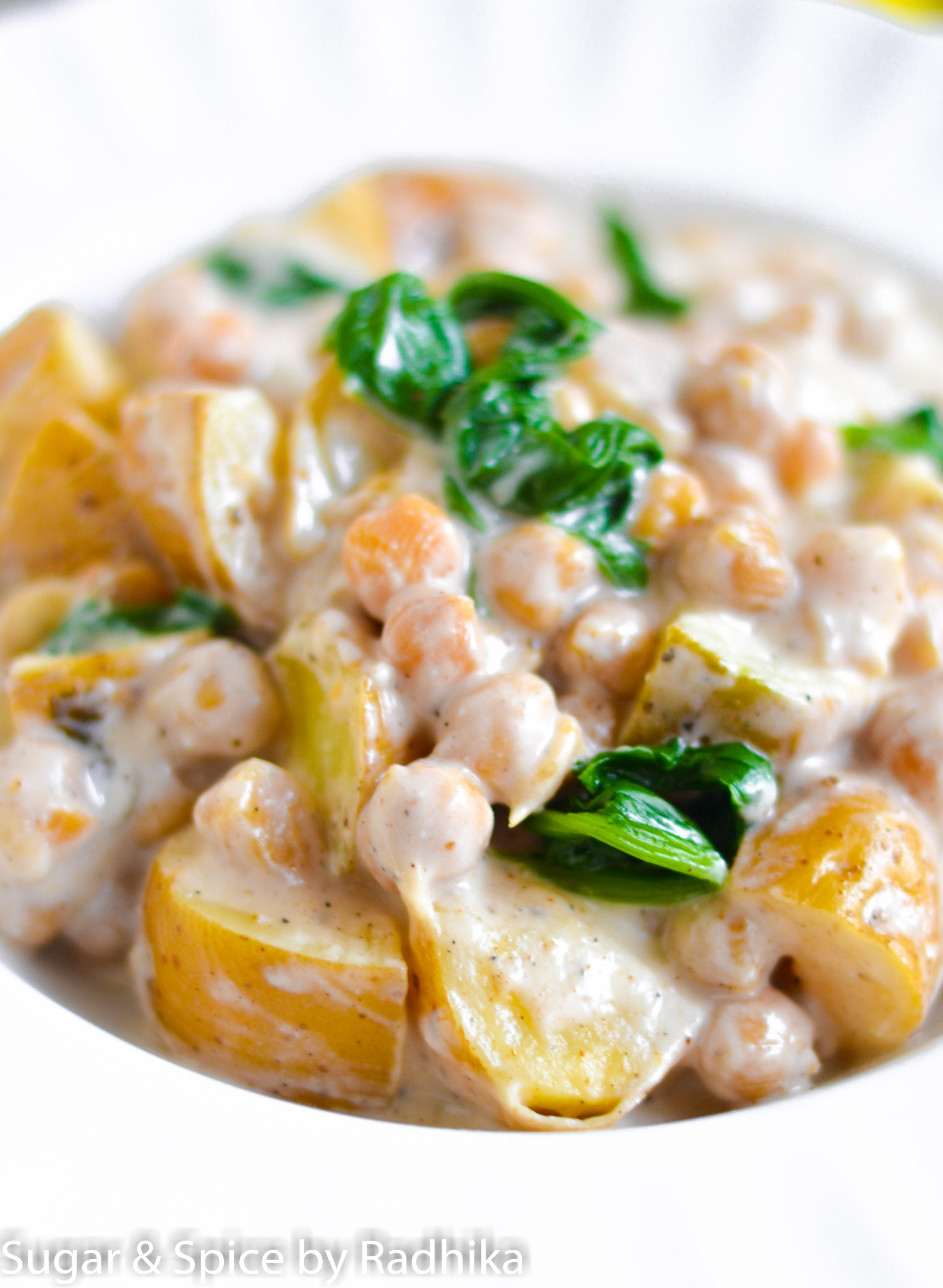 Potato and Chickpea Salad