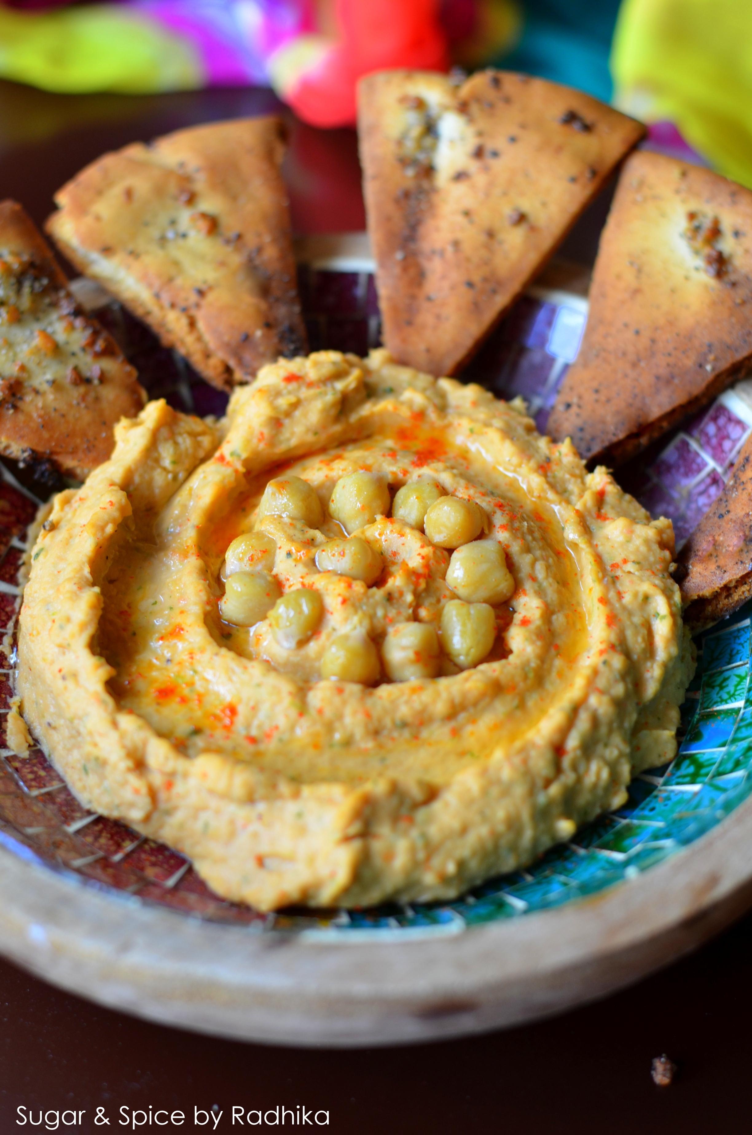 Roasted Red Pepper Hummus