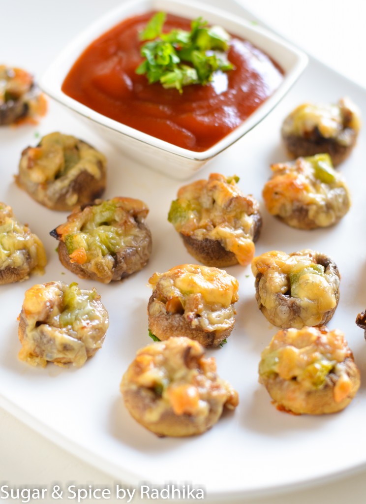 Cheesy Stuffed Mushroom