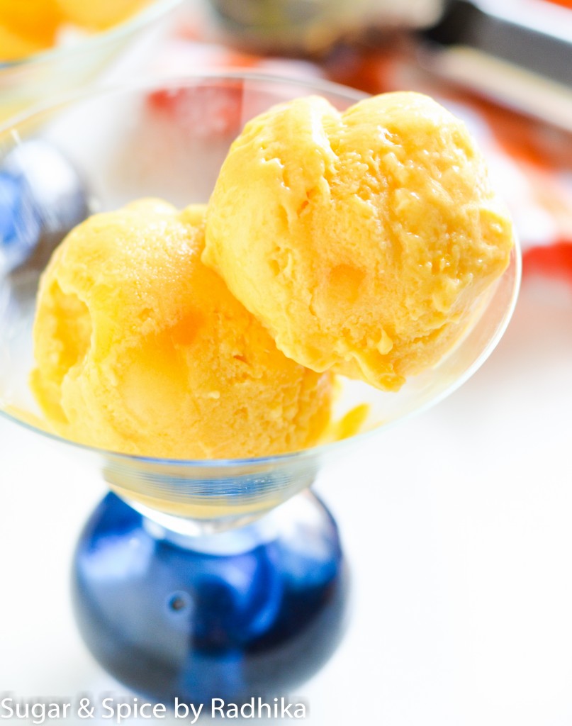 Frozen Mango Yogurt