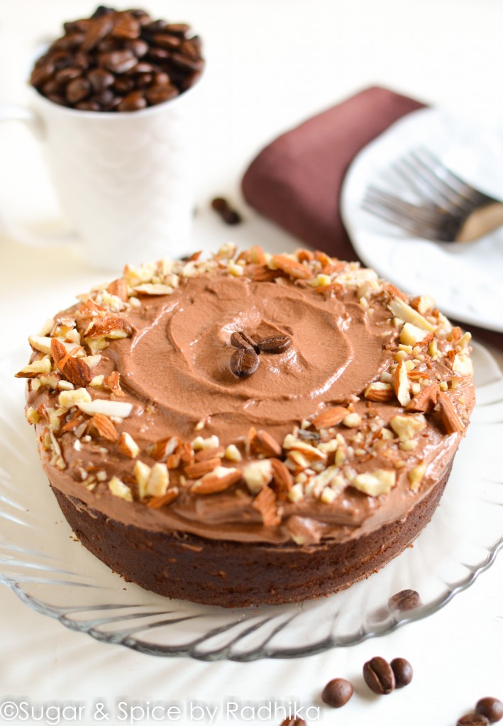 Mocha Almond Cake