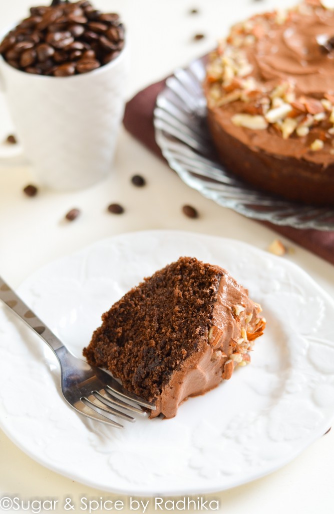 Mocha Almond Cake