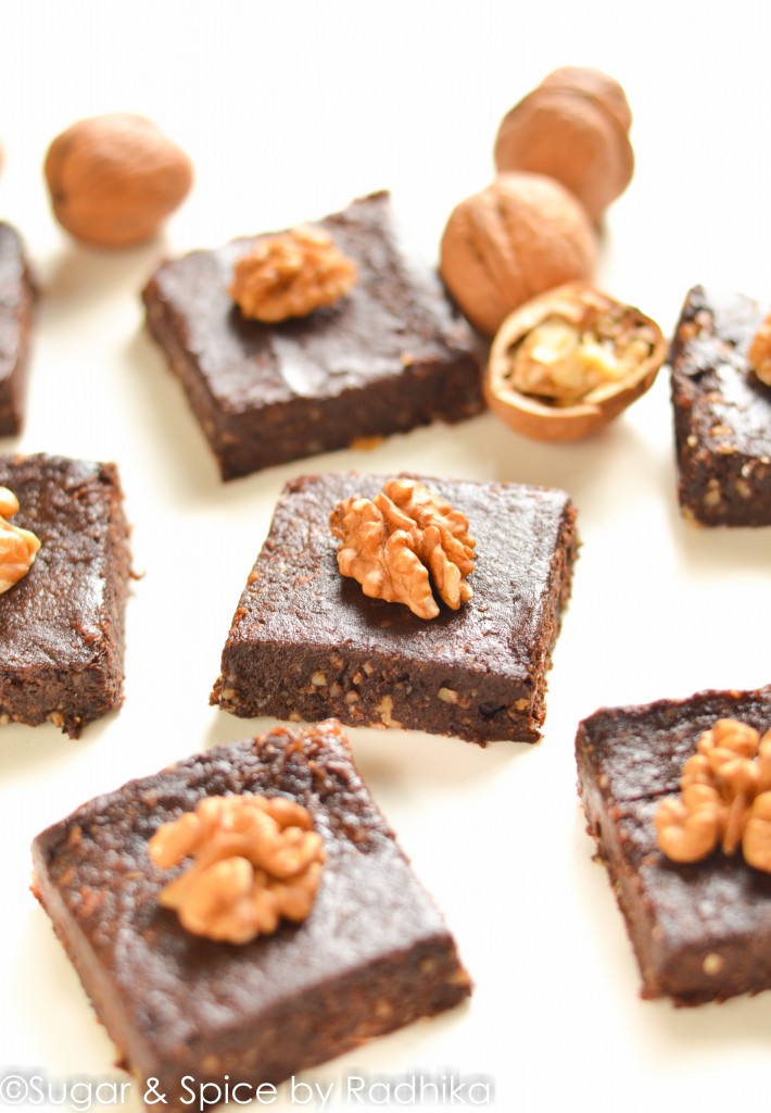 No-Bake Vegan Flourless Brownies