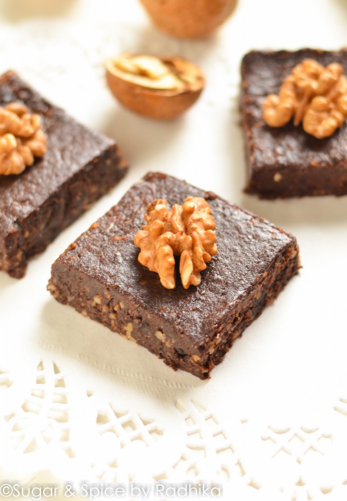 No-Bake Vegan Flourless Brownies