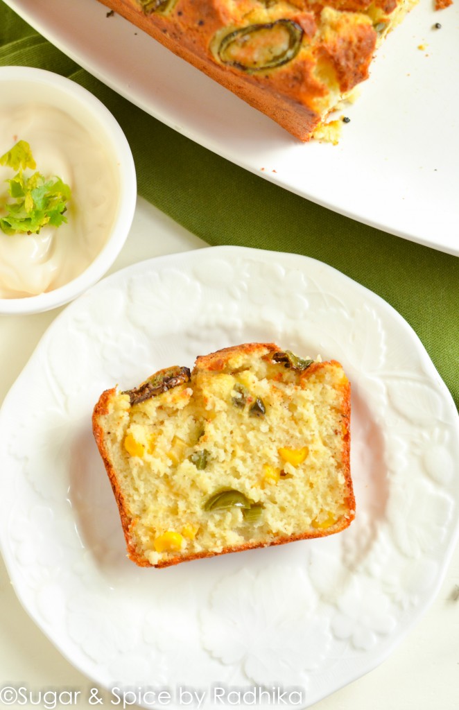 Cheesy Jalapeno and Corn Loaf