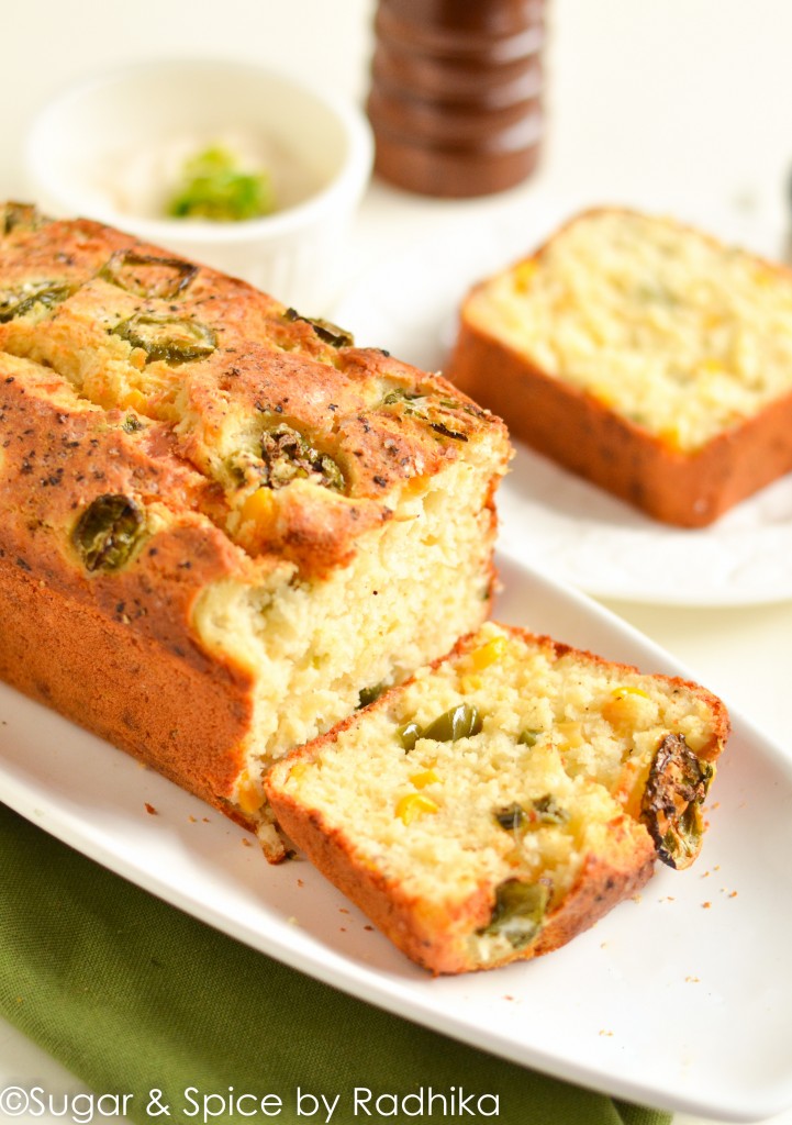 Cheesy Jalapeno and Corn Loaf