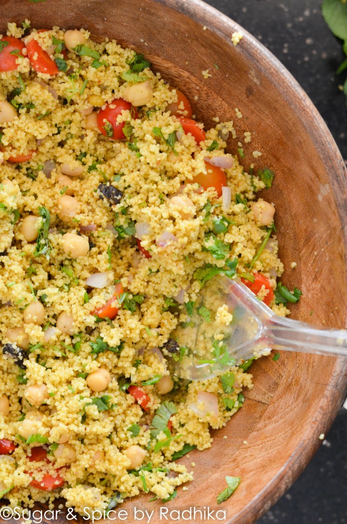 10-minute couscous salad