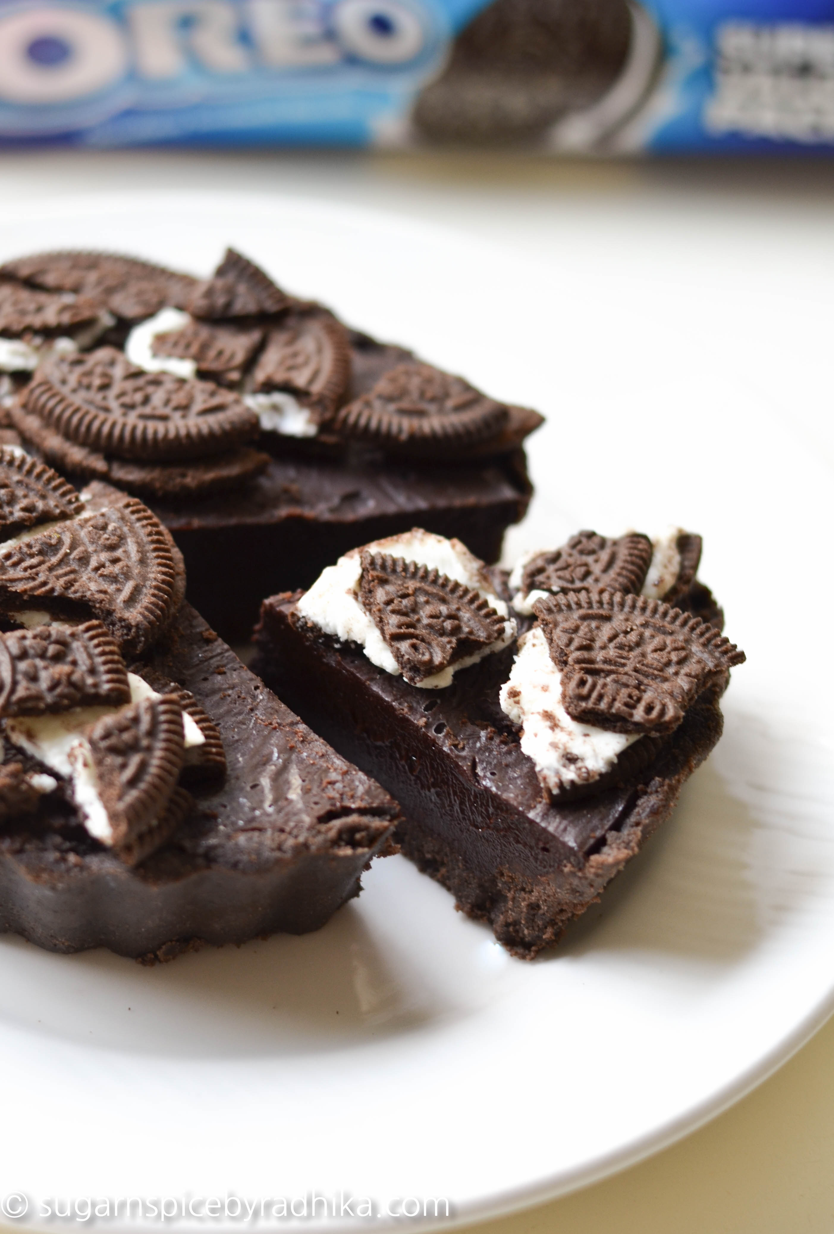 No Bake Oreo Tart