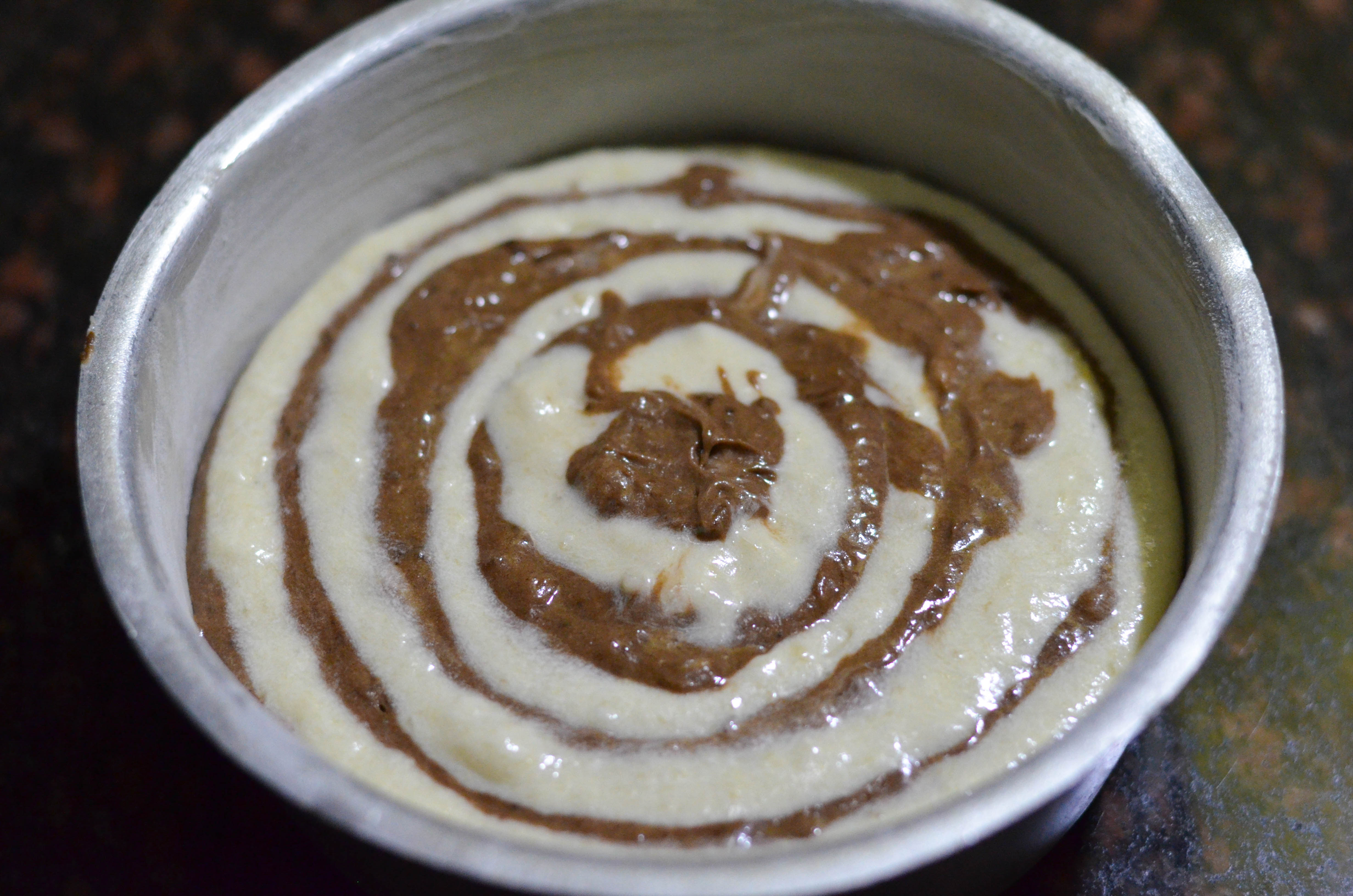 Marble Banana Cake Marble Banana Cake