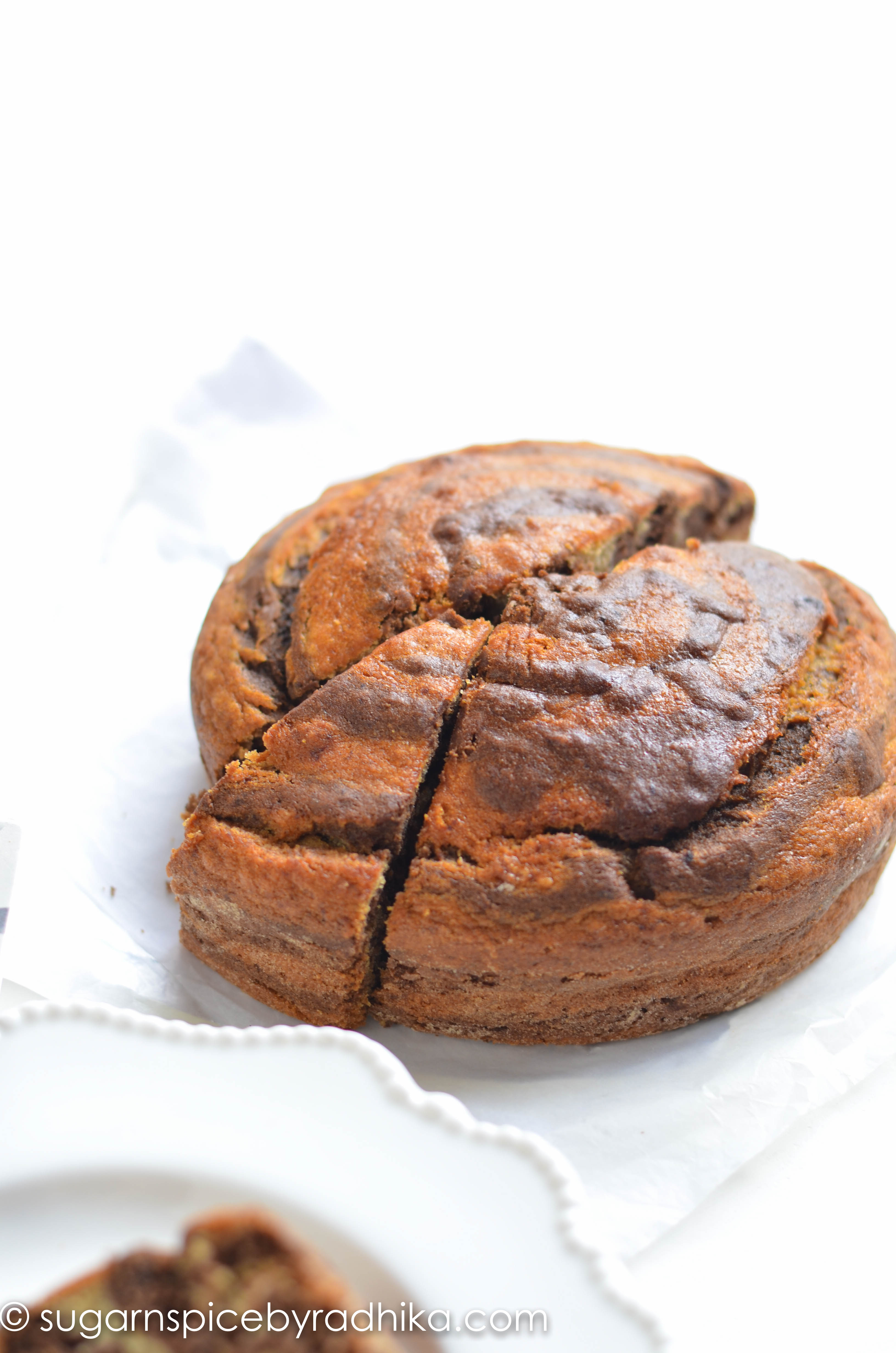 Marble Banana Cake