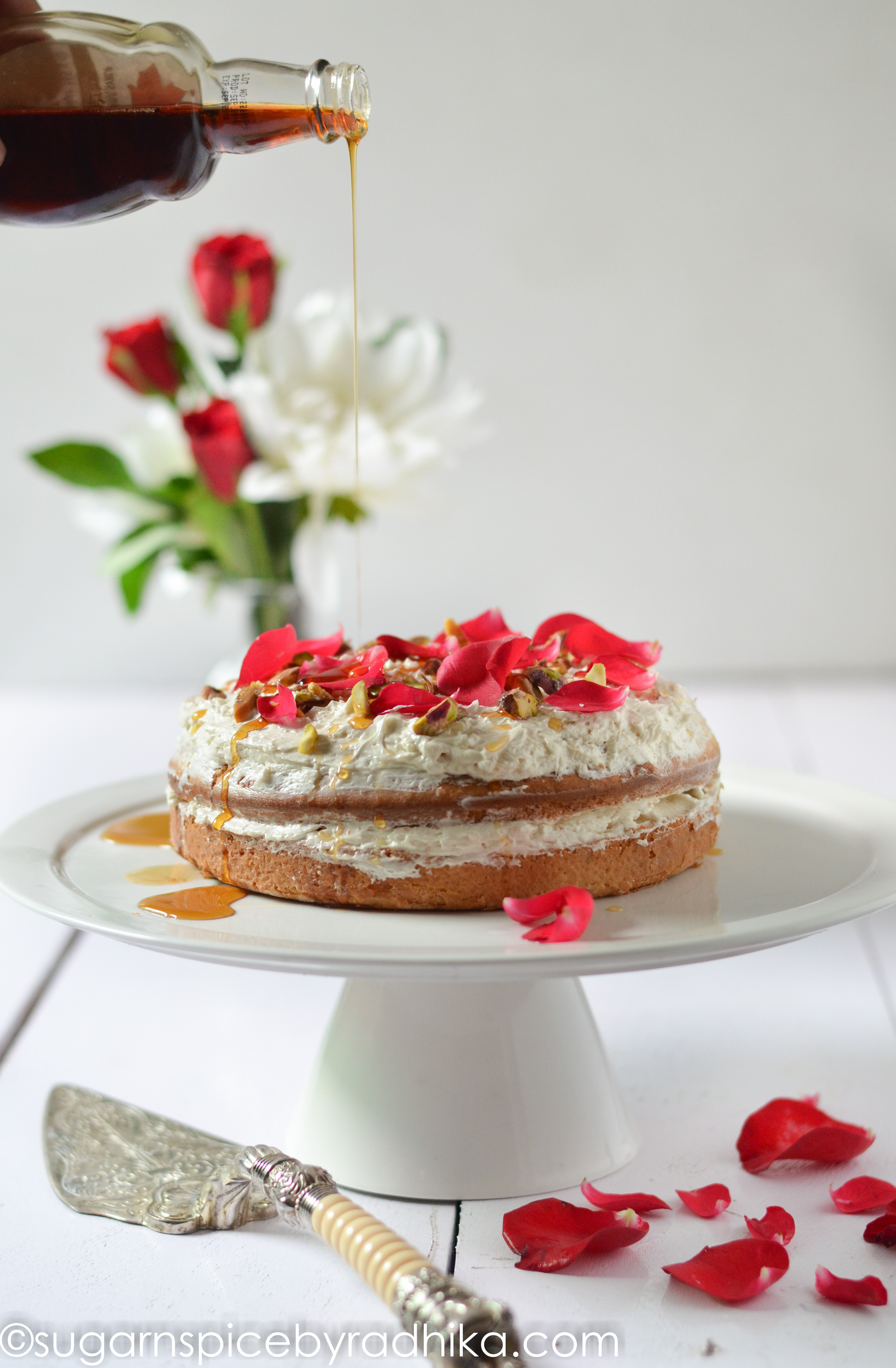 Cardamom and Maple Cake
