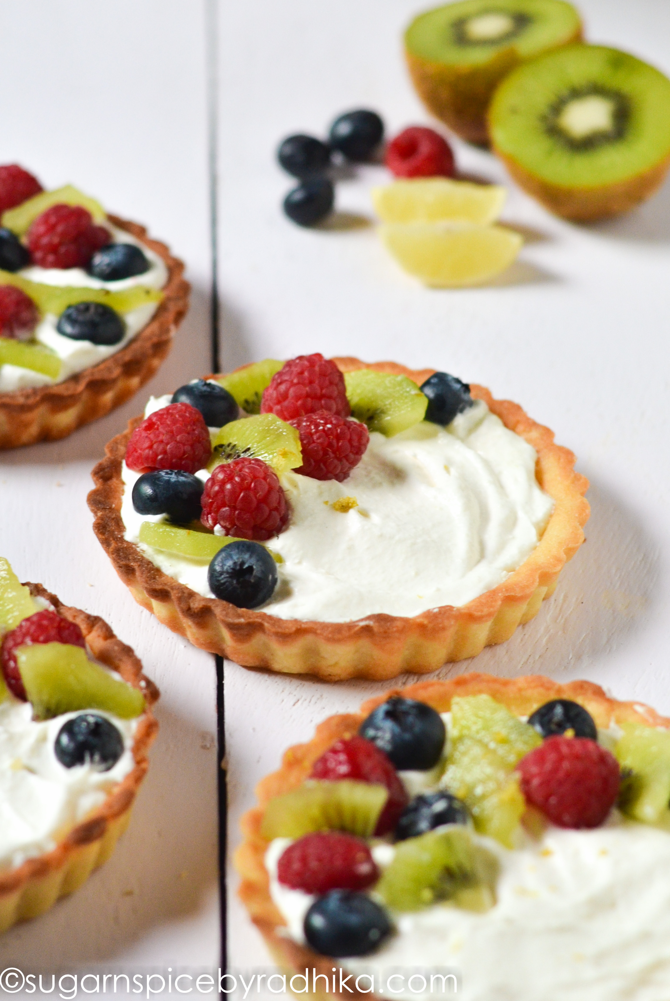 Berry Tart with Lemon Mascarpone Cream