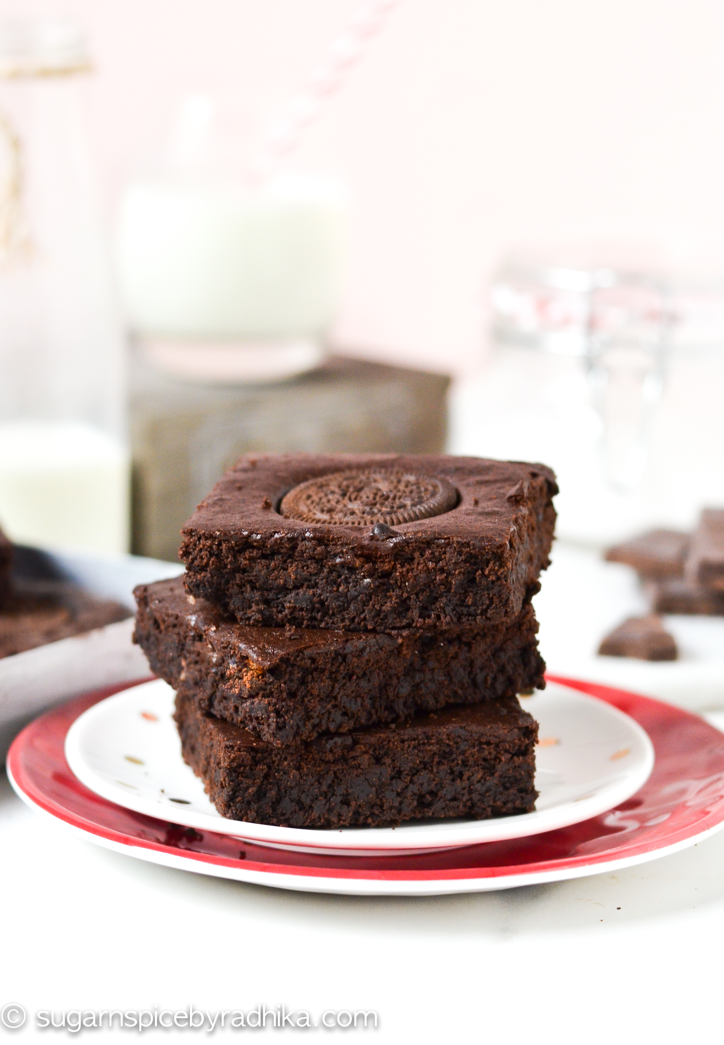 Oreo Brownies (eggless)
