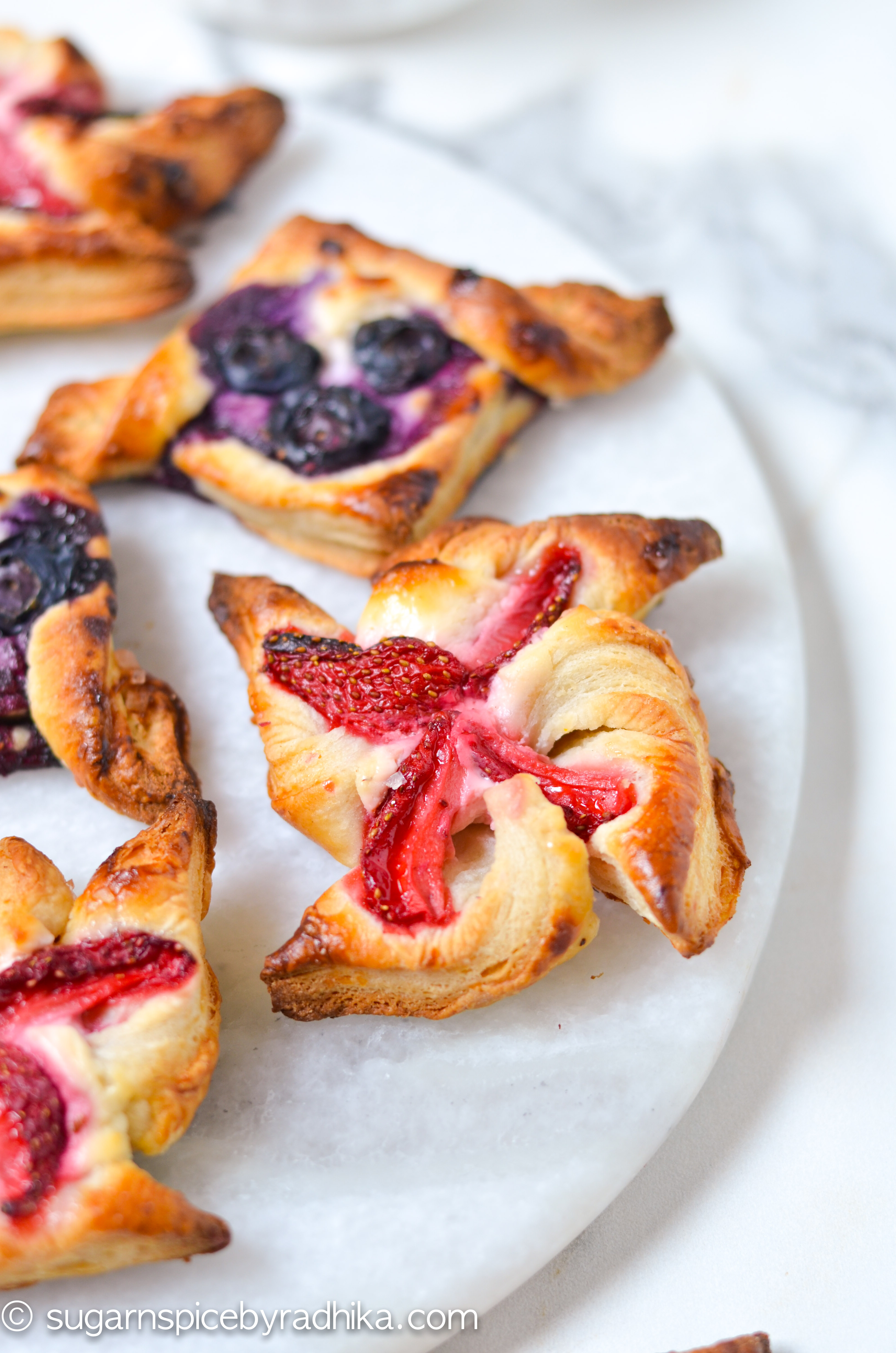 Mini Puff Pastry Tarts