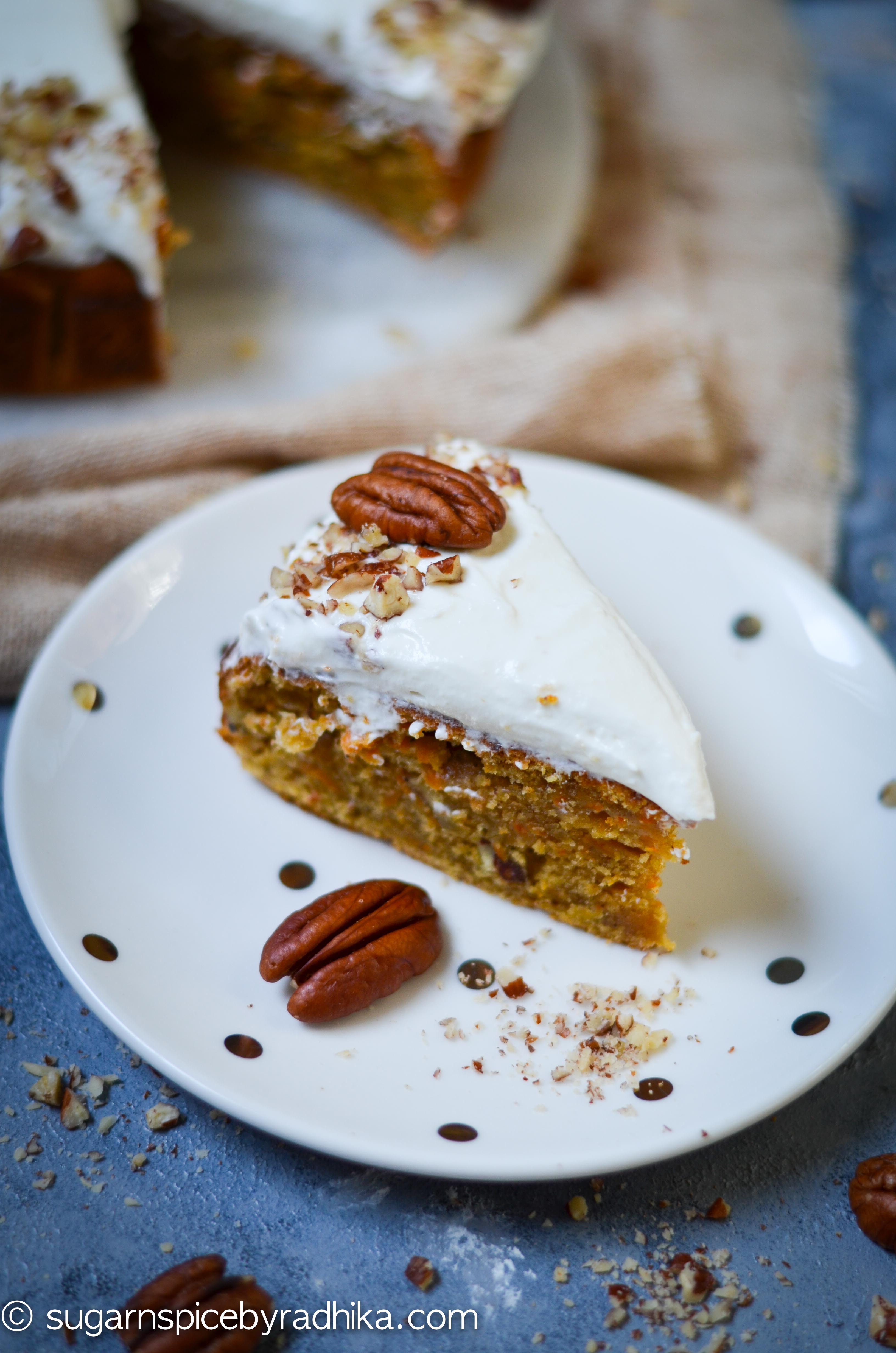 Carrot Cake with Cream Cheese Frosting