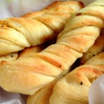 Homemade Garlic Breadsticks