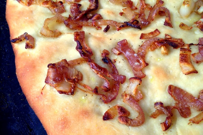 Caramelized onion focaccia