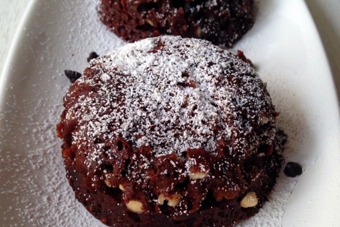 1 minute microwave chocolate chip cake