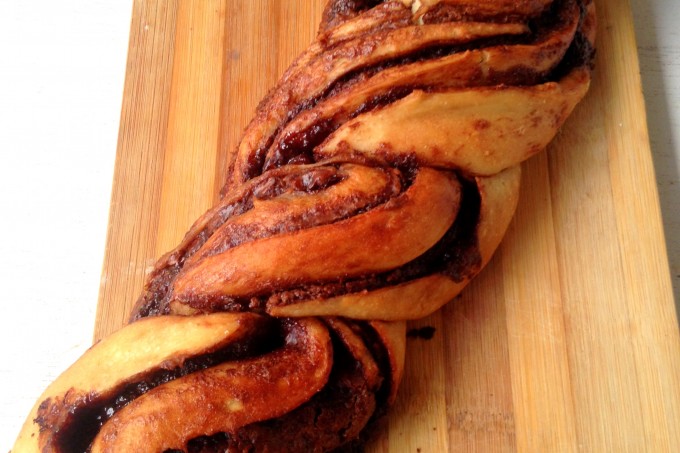 Braided Nutella Bread