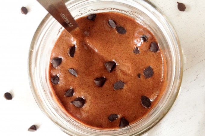 Low fat chocolate chip ice cream
