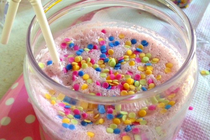 Vanilla Funfetti Milkshake