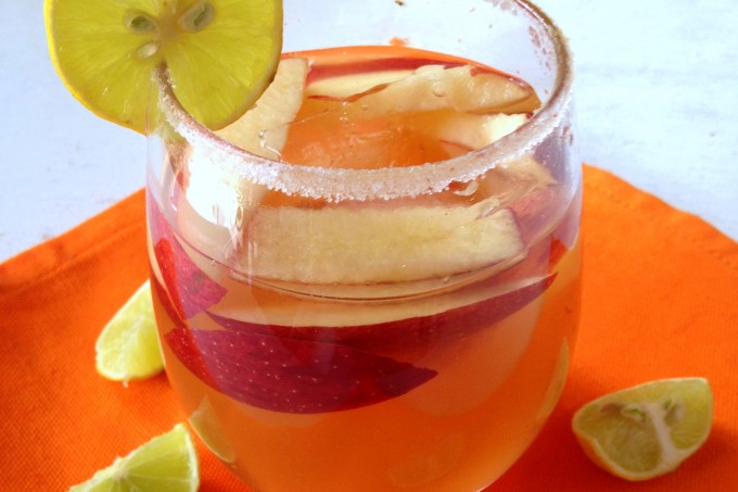 Apple ginger lemonade