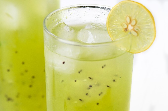 Kiwi Basil Lemonade