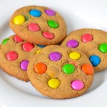 Candy Cookies aka Gems Cookies (eggless)