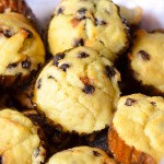 Sugar Free Chocolate Chip Banana Muffins