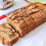 Nutella Swirl Banana Bread