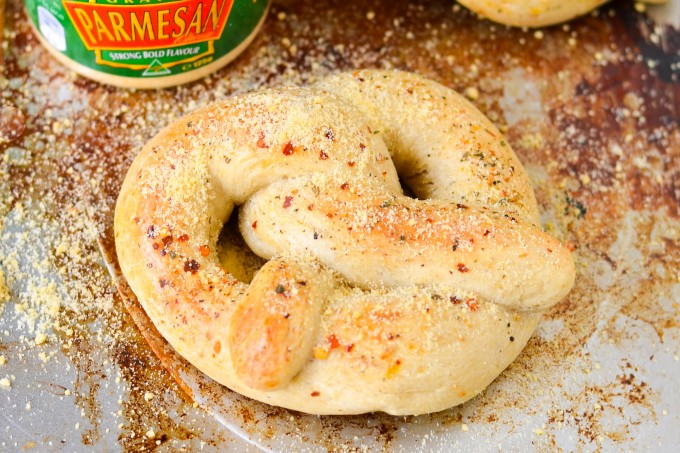 Savory Cheese Pretzels