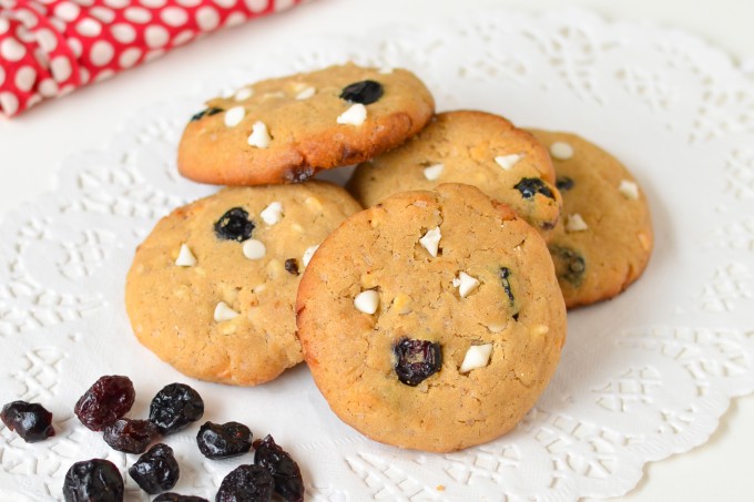 White Chocolate Cranberry Cookies